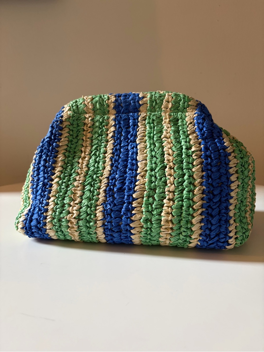 COS Raffia Clutch Bag. - Picture 2 of 5